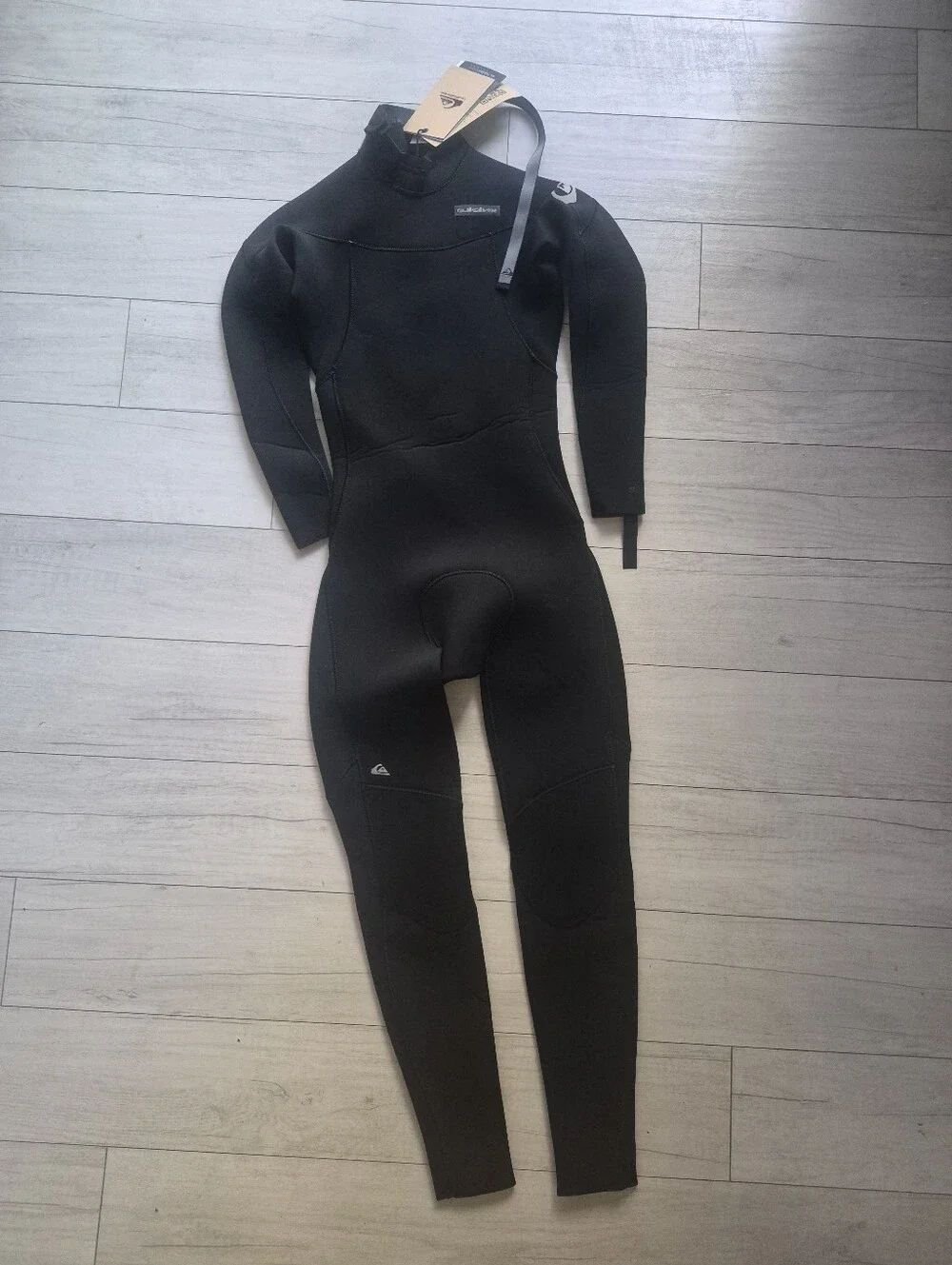QUIKSILVER NEW Boys Everyday Sessions 3/2 Back Zip Wetsuit